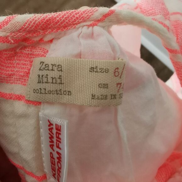 2/$20 Zara baby girl dress size 6/9 m - Picture 5 of 6